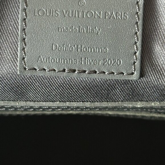 Louis Vuitton Black Monogram Tuffetage Keepall - Picture 7 of 7
